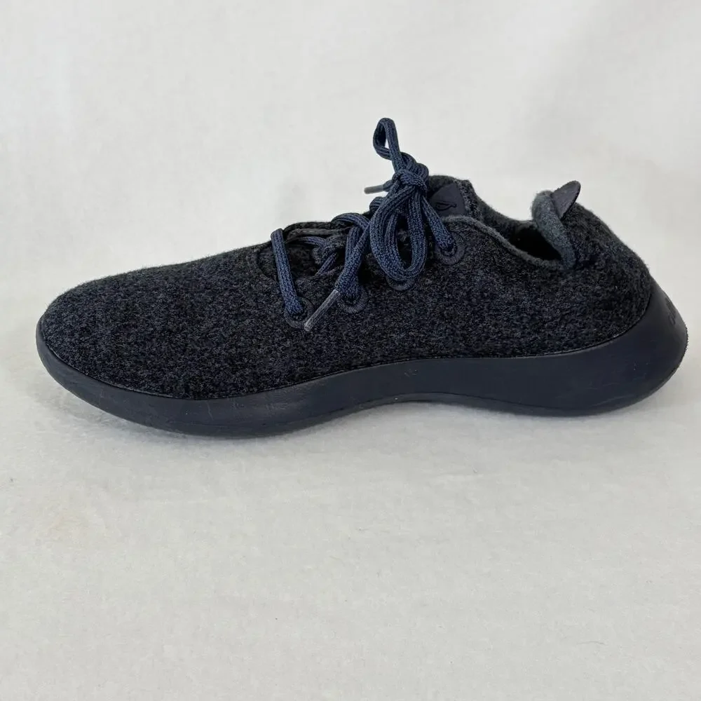 Allbirds Sneakers Womens 8 Navy Blue Wool Low Top Comfort Trainer Athletic Shoes - Picture 9 of 10
